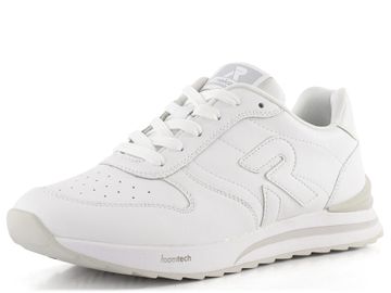 Rieker Sport kožené bílé tenisky W2401-80