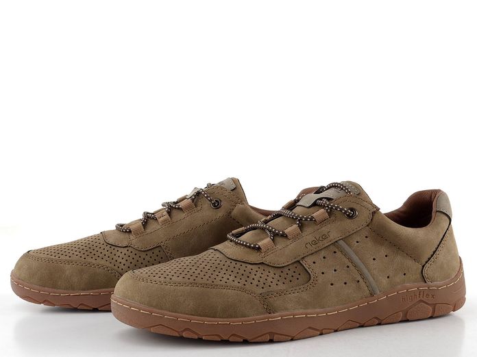 Rieker pánské ležérní polobotky pfeffer/pietra 08351-64