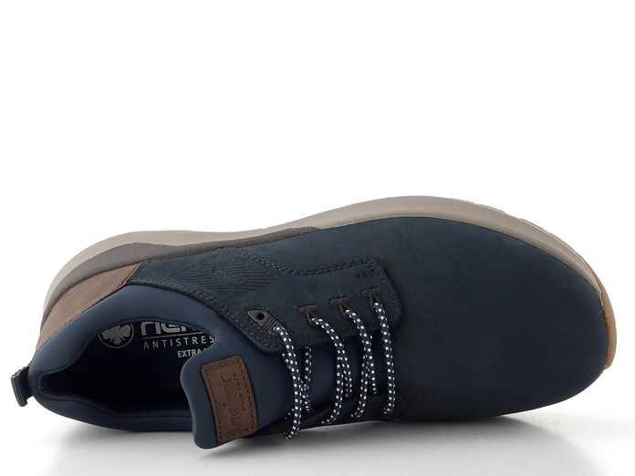 Rieker pánské polobotky pazifik/schoko/navy 06050-14