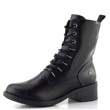 Rieker šněrovací kotník černý 75430-00