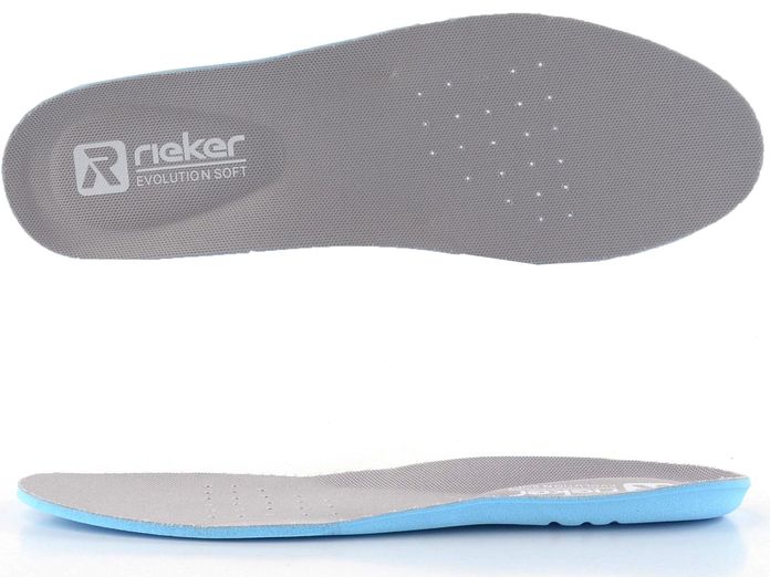 Rieker Revolution černé sportovní baleríny/polobotky s páskem 42102-00