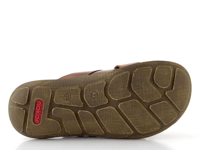 Rieker pánské pantofle hnědé 22092-24