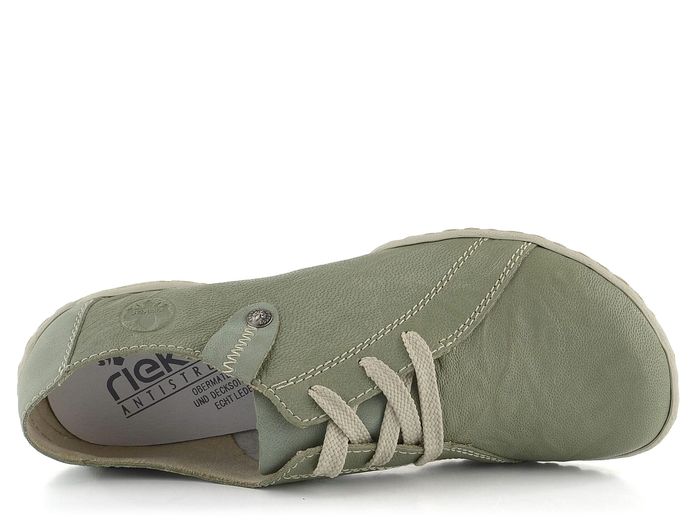 Rieker mintové šněrovací polobotky 58811-52