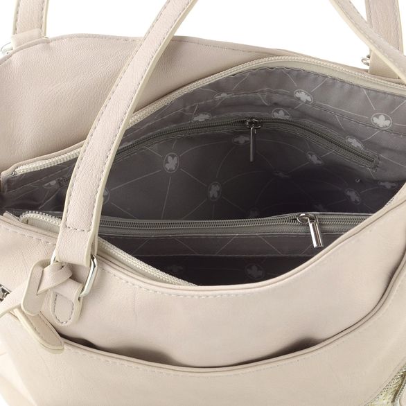 Rieker kabelka 2v1 ivory/beige H1025-60