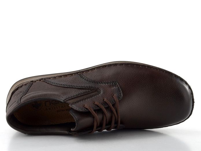 Rieker pánské polobotky tmavě hnědé 05211-25