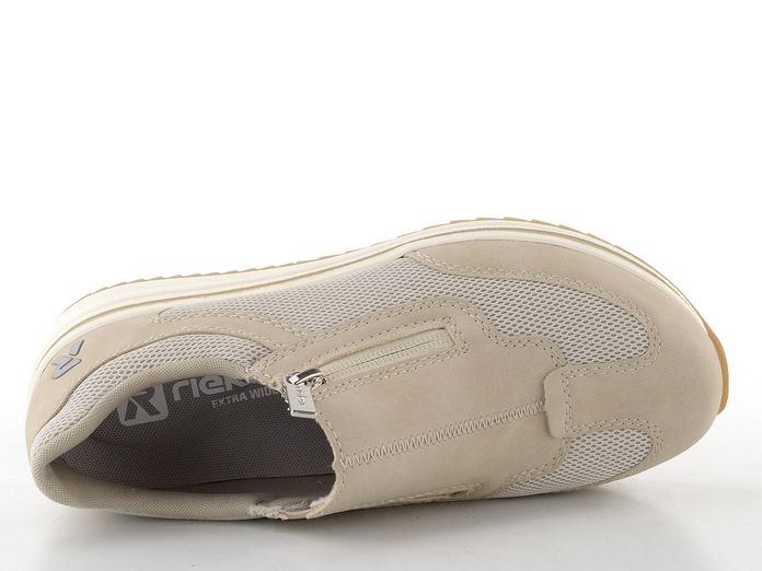 Rieker Sport zipové tenisky ginger/marble L5854-62