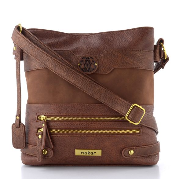 Rieker kombinovaná crossbody kabelka hnědá H1346-22