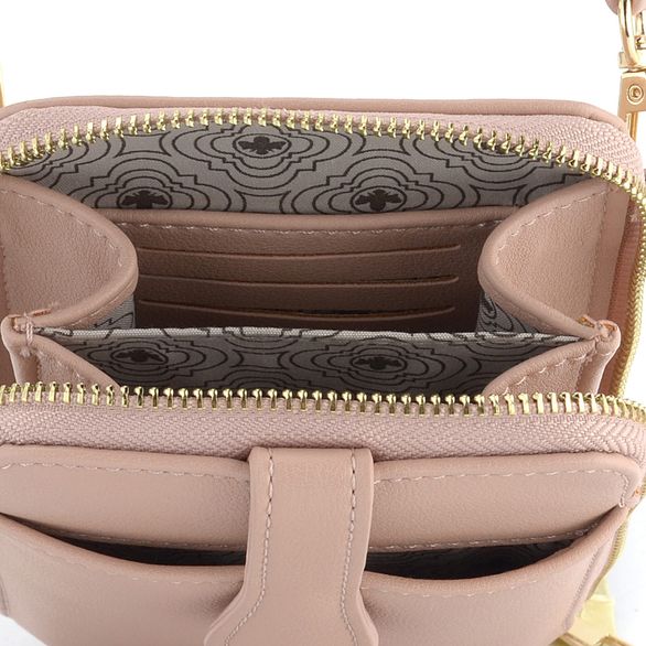 Rieker malá crossbody kabelka/pouzdro na telefon pudrová H1520-31