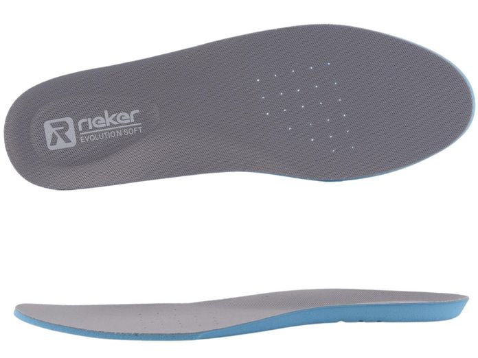Rieker Revolution kožené bílé sneakers tenisky na platformě W0501-80