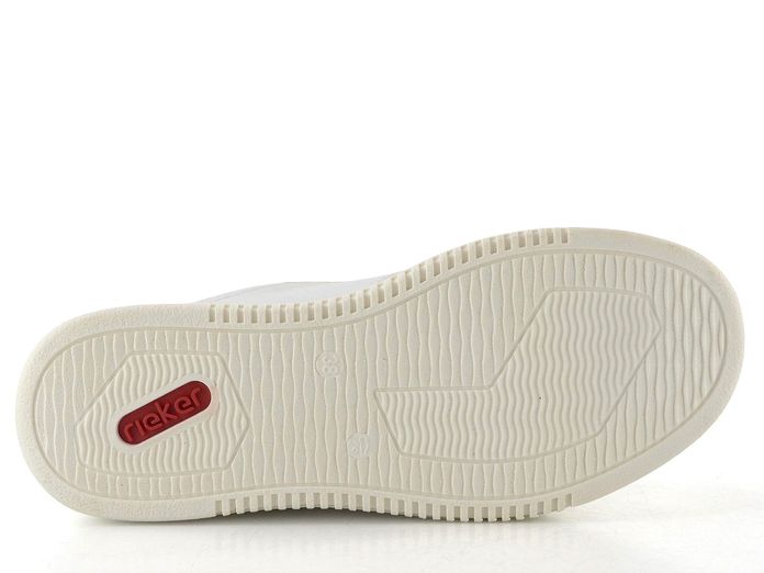 Rieker Sport dámské tenisky na platformě bílé M7811-80