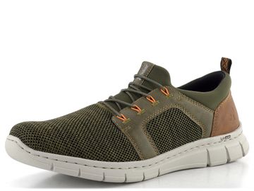 Rieker olivové pánské polobotky B7796-54