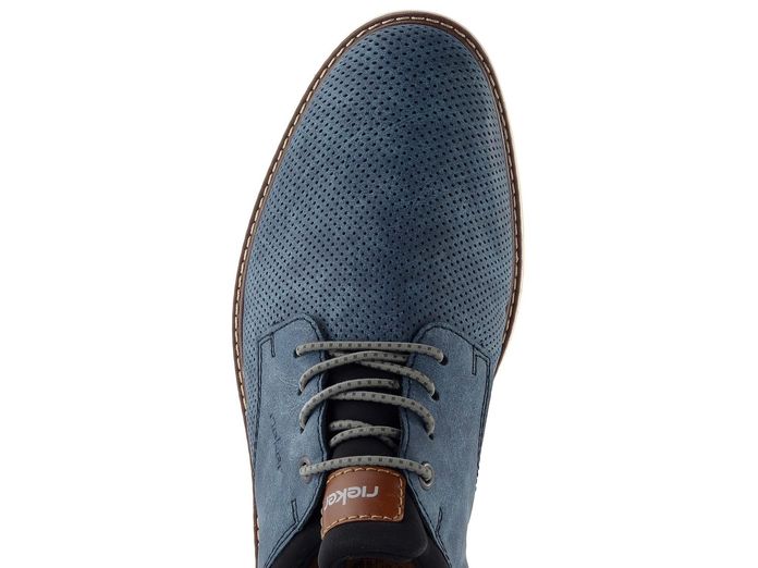 Rieker pánské prozouvací polobotky tmavě modré 14450-14