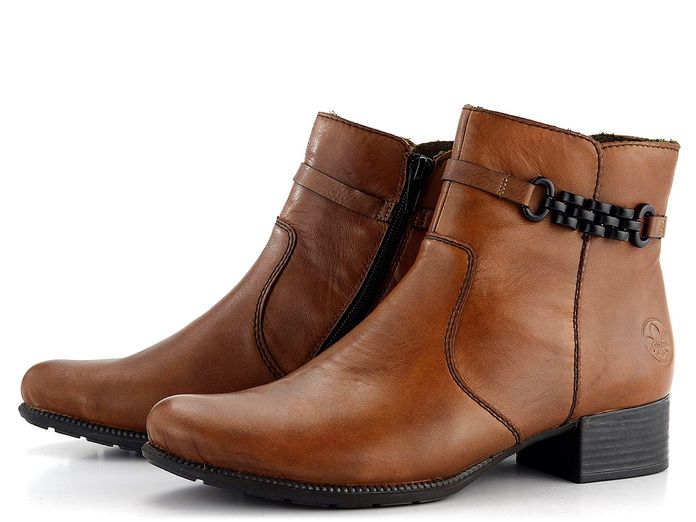 Rieker elegantní kotník hnědý 78676-25