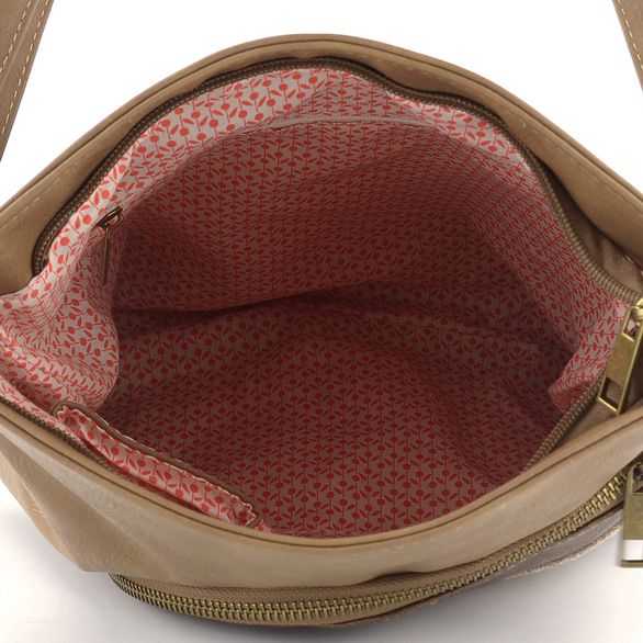 Remonte crossbody kabelka sešívaná hnědá Q0705-20