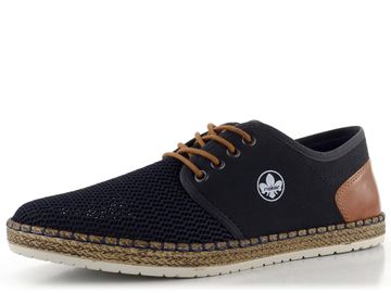 Rieker vzdušné šněrovací polobotky tmavě modré B5249-14