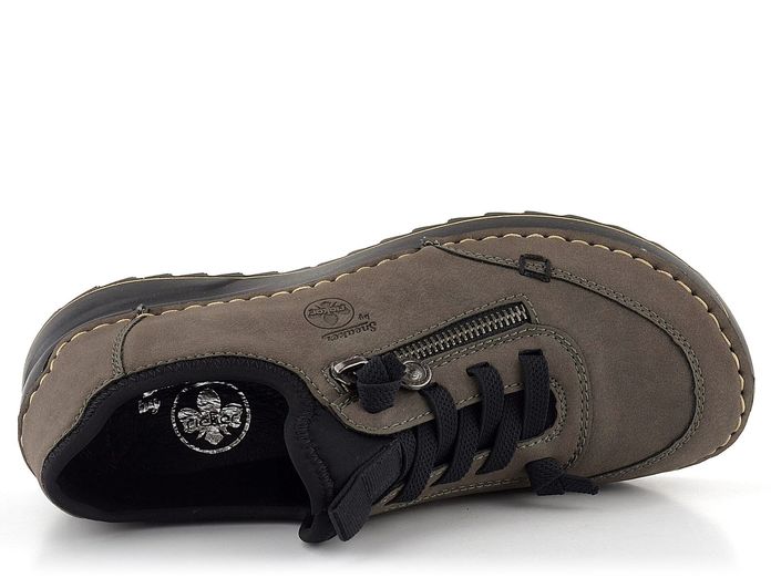 Rieker nazouvací sneakers polobotky tmavě šedé 51568-45