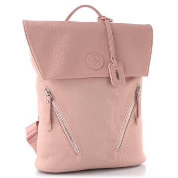 Rieker růžový batoh s klopou H1318-31