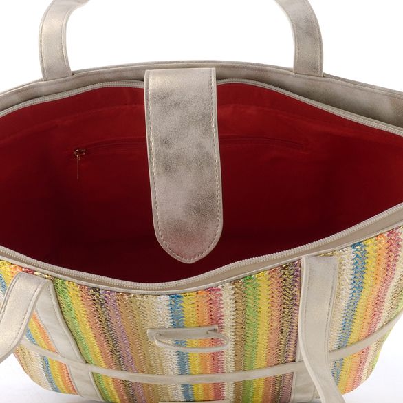 Remonte shopper kabelka gold-multi/muschel Q0764-90