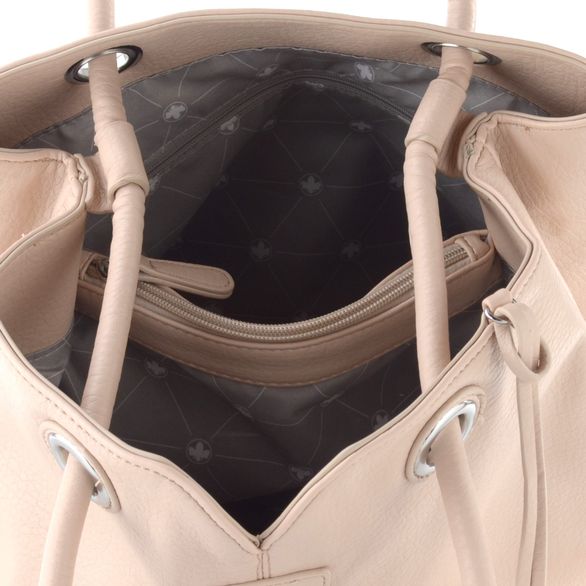 Rieker pudrová shopper kabelka přes rameno rosa H1021-31