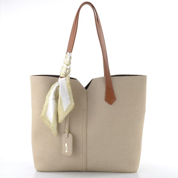 Rieker shopper kabelka se stuhou beige H1045-60