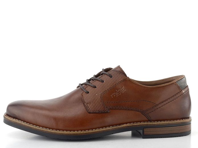 Rieker pánské elegantní polobotky hnědé 13523-24