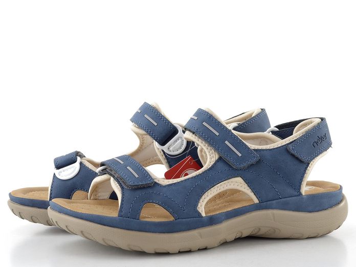 Rieker modré sportovní sandály 64856-14