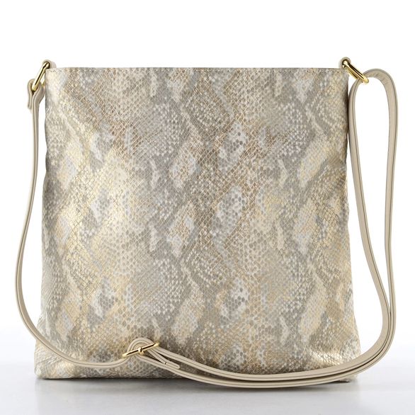 Rieker crossbody kabelka s hadinkou offwhite-gold/perle H1032-90