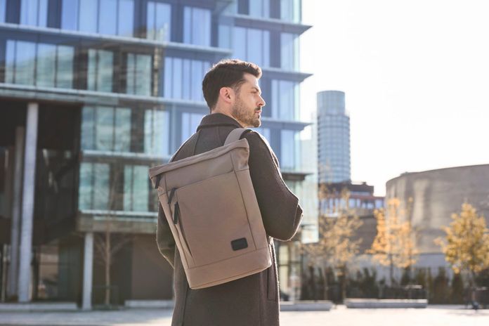 Rieker městský batoh zipový khaki H5101-52