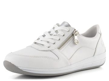 Rieker tenisky se zipy bílé N1100-81