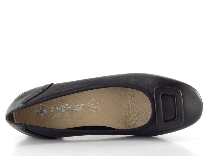 Rieker černé lodičky se sponou 43453-00