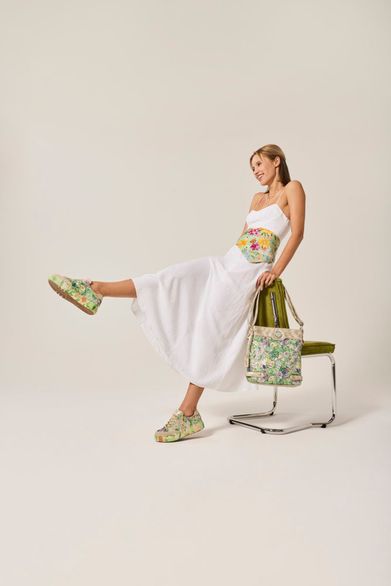 Rieker barevná crossbody kabelka multi/muschel H1304-90