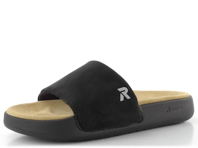 Rieker Sport dámské pantofle černé W3250-00