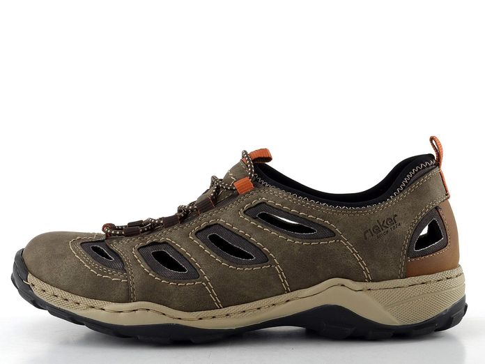 Rieker vzdušné sportovní polobotky hnědé 08065-29