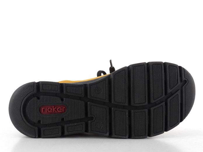 Rieker žluté šněrovací dámské polobotky 55073-68