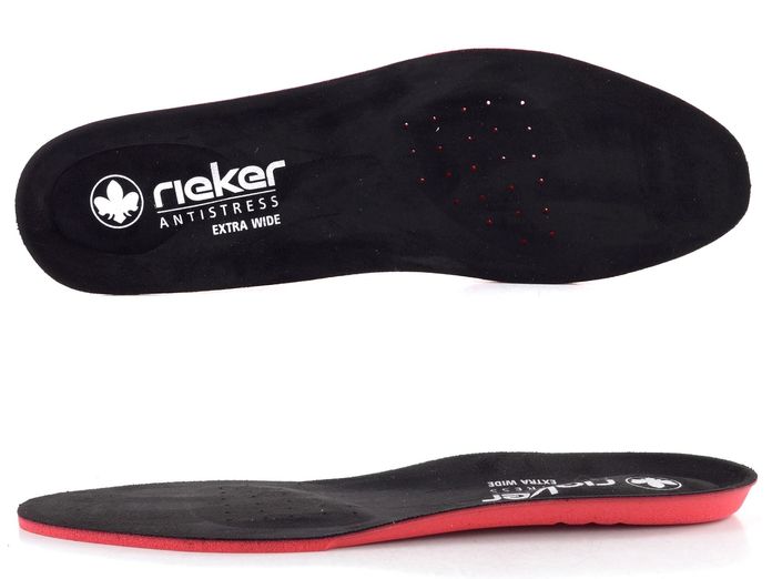 Rieker tenisky se zipem černé N9501-01