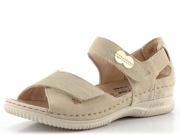 Rieker dámské sandály béžové V7474-60