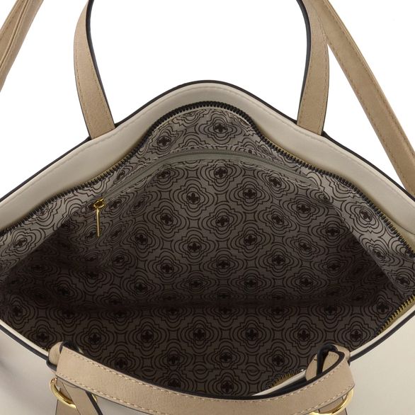 Rieker krémová shopper kabelka s mašlí H1507-60