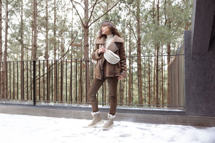 Remonte městský batoh s ledvinkou crema/sand/reh/ivory Q0533-61