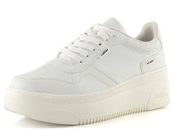 Rieker Sport dámské tenisky na platformě bílé M7811-80