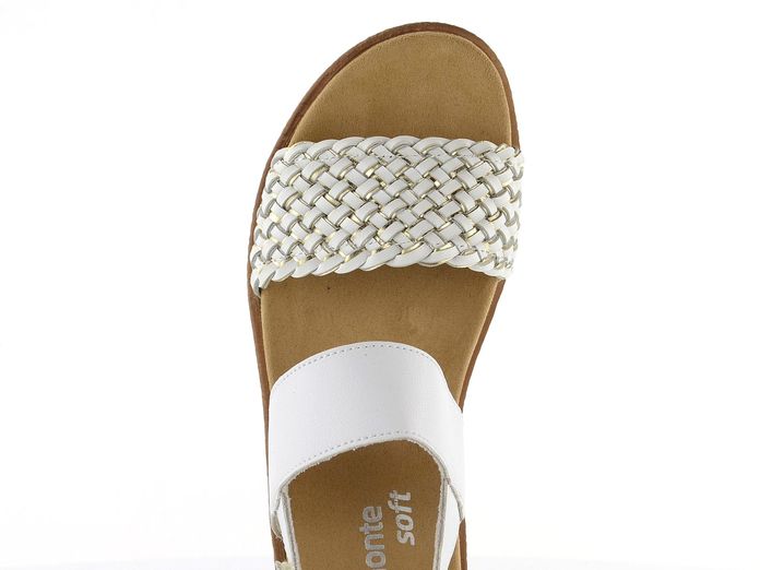 Remonte sandály na platformě Weiss/Gold D0Q56-80