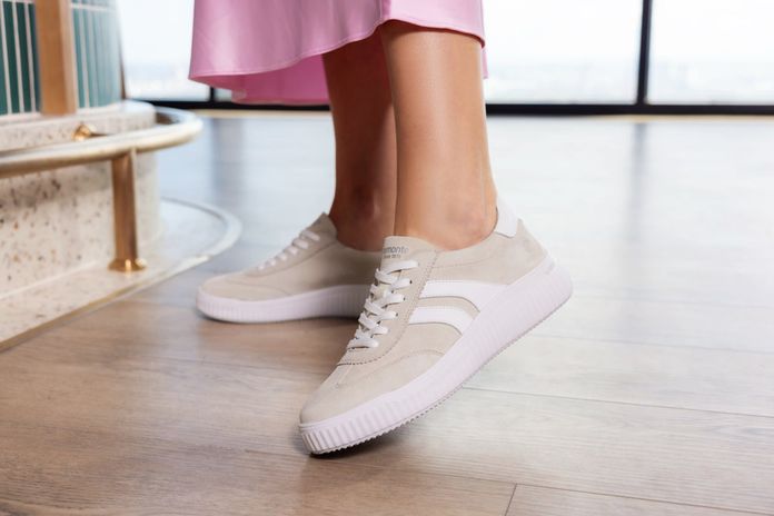 Remonte béžové tenisky D3E00-60