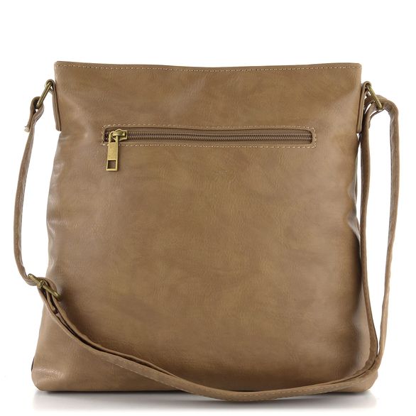 Remonte crossbody kabelka sešívaná hnědá Q0705-20