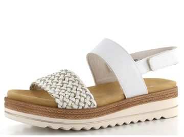 Remonte sandály na platformě Weiss/Gold D0Q56-80
