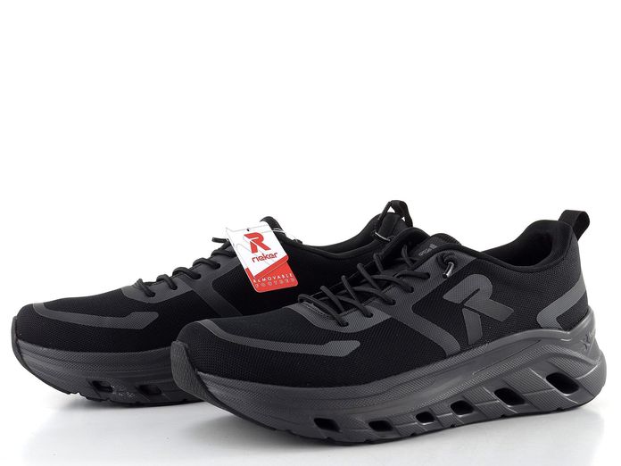 Rieker Sport dámské tenisky černé W3504-00