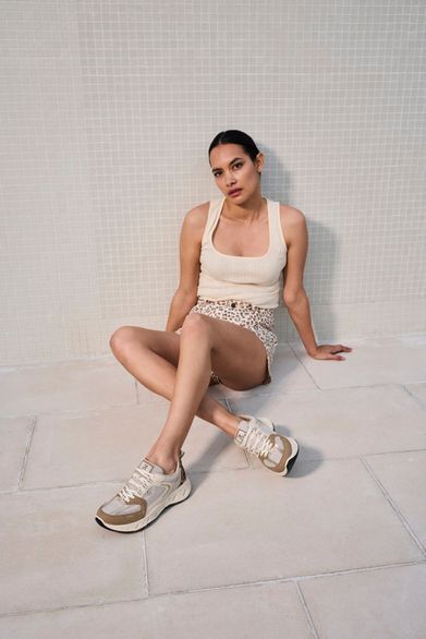 Rieker Sport béžové tenisky M6501-60