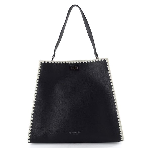 Remonte shopper kabelka s etují černá Q0771-00