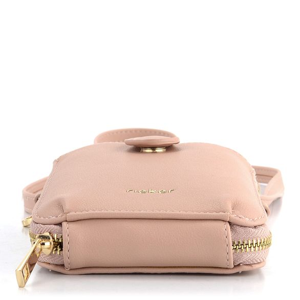 Rieker malá crossbody kabelka/pouzdro na telefon pudrová H1520-31