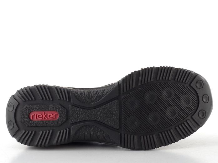 Rieker prozouvací polobotky černé N3267-01