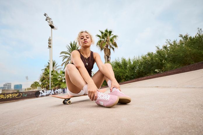 Rieker Sport růžové tenisky W2200-34