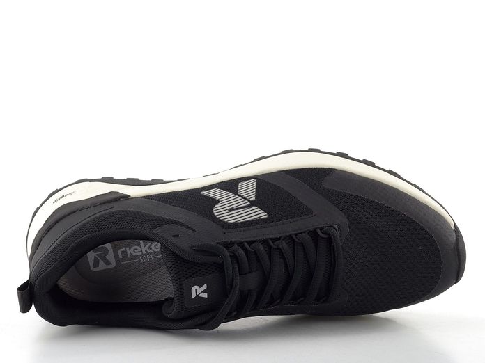 Rieker Sport pánské černé tenisky U1306-00